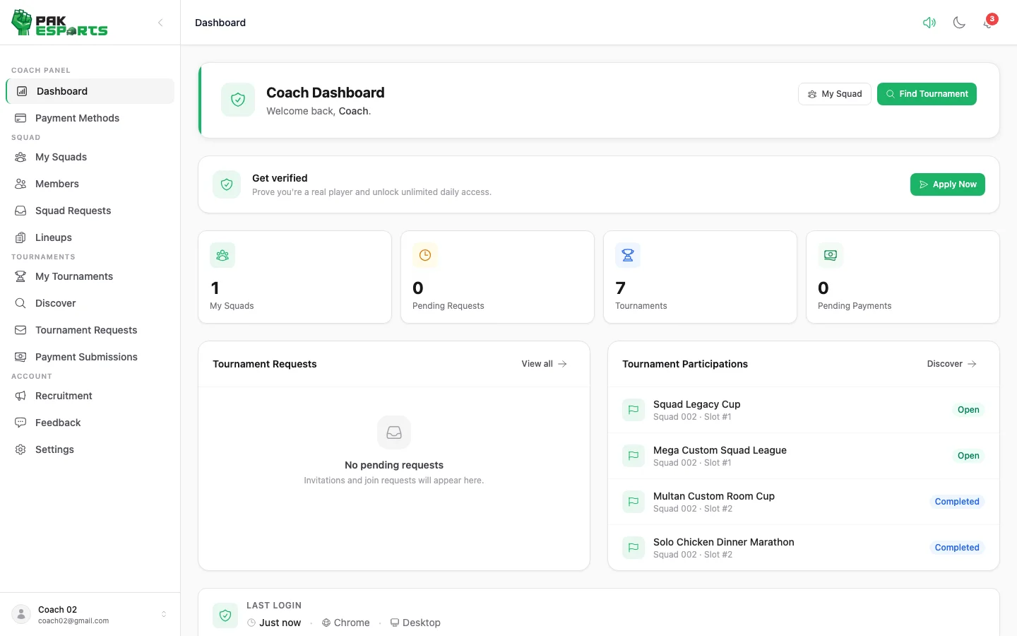 Dashboard — Sab Kuch Ek Nazar Mein